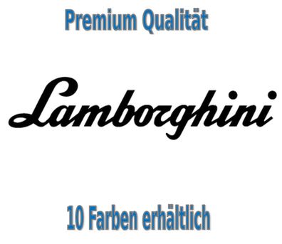 Lamborghini Aufkleber Auto Bike Glas Tuning Styling 577