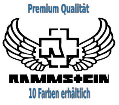 Rammstein Aufkleber Auto Bike Glas Tuning Styling 659