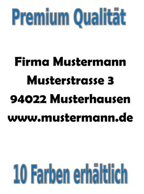 Werbeaufkleber Firma Aufkleber Auto Bike Glas Tuning Styling Werbung ca.60x40cm