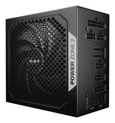 POWER ZONE 2 1200W, PC-Netzteil schwarz, 1x 12 Pin High Power GPU, 3x PCIe, 1200 Watt
