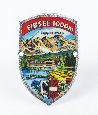Stocknagel - Eibsee 1000m / Zugspitze 2966m