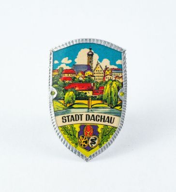 Stocknagel - Stadt Dachau mit Wappen