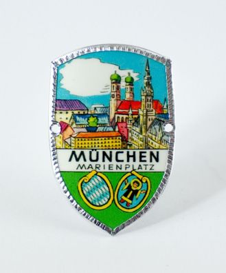 Stocknagel - München / Marienplatz / Wappen