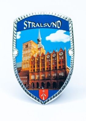 Stocknagel - Stralsund mit Wappen