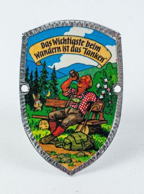 Stocknagel - Das Wichtigste beim Wandern ist das Tanken