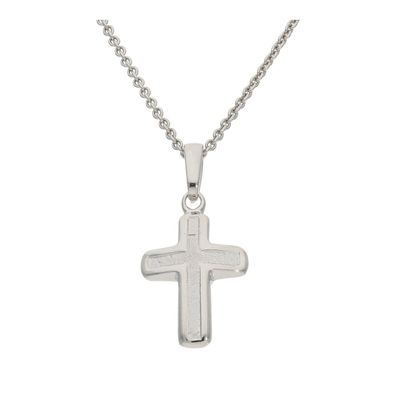JuwelmaLux Anhänger 925/000 Sterling Silber Kreuz JL39-02-0137