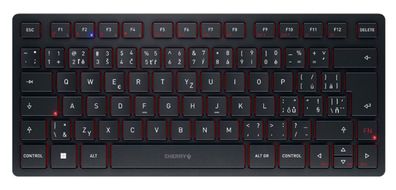 Cherry KW 9200 MINI - Tastatur - kabellos - 2.4 GHz, Bluetooth 5.0