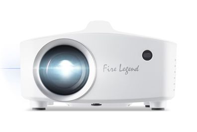 AOpen QF13s, LED-Beamer weiß, FullHD, 350 Lumen, White LED, Tragbar