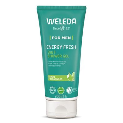 Weleda For Men Energy Fresh 3in1 Duschgel