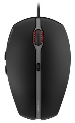 CHERRY GENTIX 4K Wired, optische Maus - Schwarz