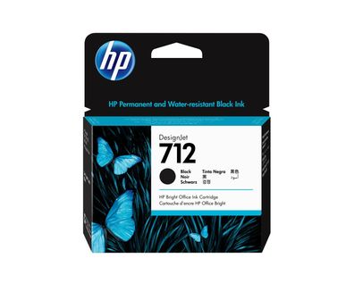 HP Original 712 Druckerpatrone - schwarz (3ED71A)