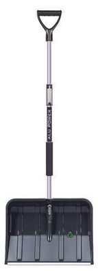 Schneeräumer Schneeschieber telescopic ALPE50 Aluminiumkante