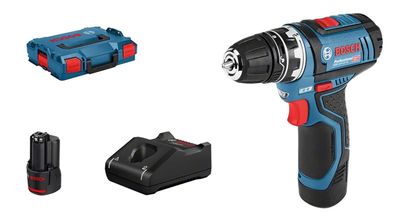 BOSCH Professional Akku-Bohrschrauber-Set GSR 12V-15 FC