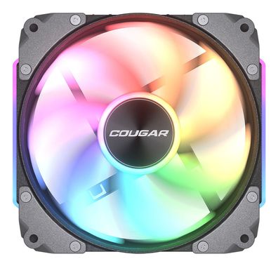 COUGAR Gehäuse Lüfter Apolar 120 ARGB, chwarz, 3er-Pack