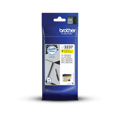 Brother Original LC-3237Y Druckerpatrone gelb 1.500 Seiten (LC3237Y)
