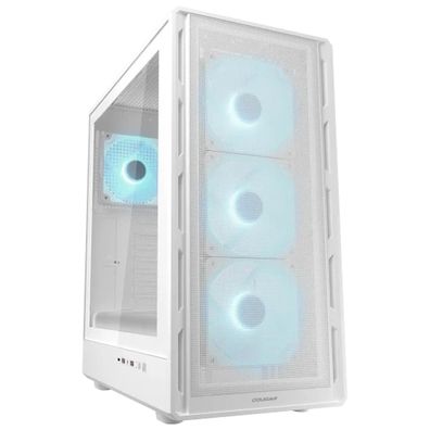 COUGAR Gehäuse Midi-Tower Airface Pure PRO, ARGB, Weiß