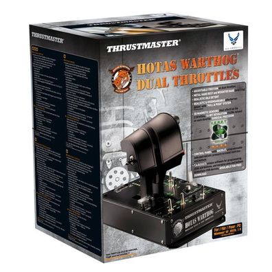 Thrustmaster HOTAS Warthog Dual Gasregler 16 Tasten kabelgebunden - für PC