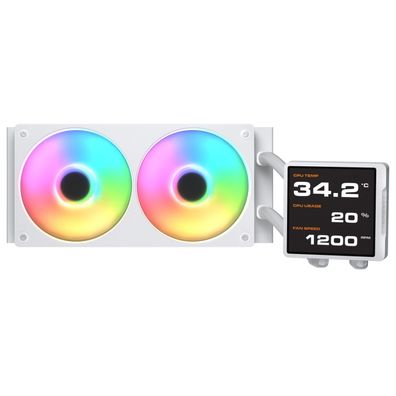 COUGAR CPU Wasserkühlung Poseidon Vistek Pro 240, RGB, eiß