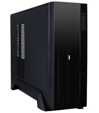 UE-02B 250W, Tower-Gehäuse schwarz, inkl. 250-Watt-Netzteil