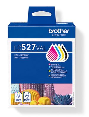 Brother Tintenset BK/C/M/Y MFC-J4350DW/-J4550DW