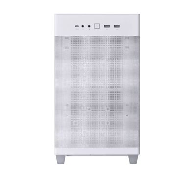 PRIME AP201 , Tower-Gehäuse weiß, Tempered Glass