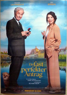 Ein fast perfekter Antrag - Original Kinoplakat A0 - Heiner Lauterbach - Filmposter