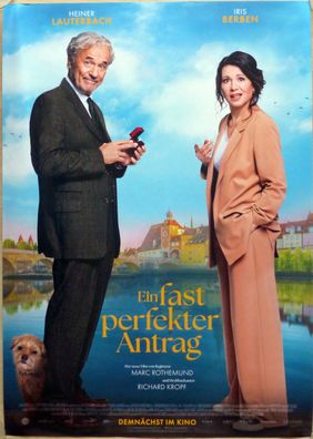 Ein fast perfekter Antrag - Original Kinoplakat A1 - Heiner Lauterbach - Filmposter