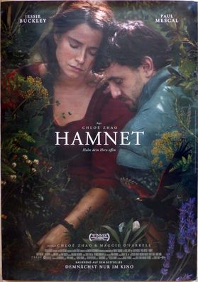 Hamnet - Original Kinoplakat A0 - Paul Mescal Jessie Buckley Emily Watson -Filmposter