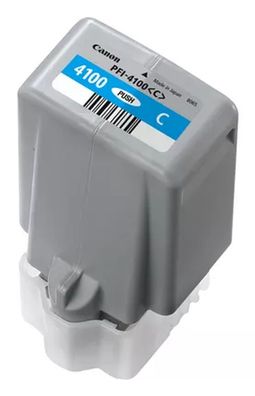 Canon PFI-4100 C - 80 ml - Cyan - original - hängende Box - Tintenbehälter - für imag