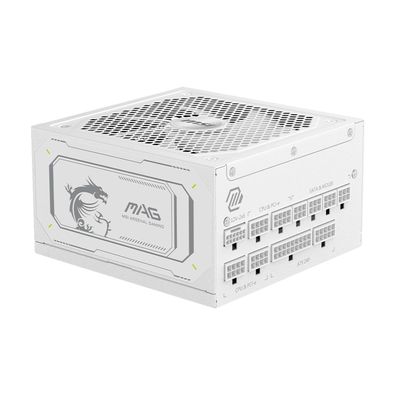 PC- Netzteil MSI MAG A1000GL PCIE5 White (306-7ZP9B51-CE0)