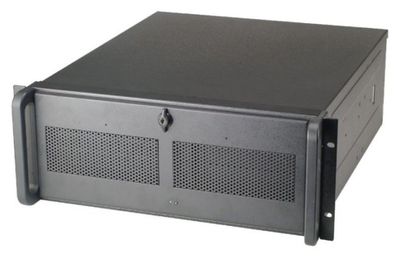 Chieftec UNC-410S-B - Rack - einbaufähig - 4U - ATX - ohne Netzteil - Schwarz - USB