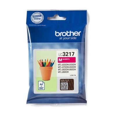 Brother Original LC-3217M Druckerpatrone magenta 550 Seiten (LC3217M)