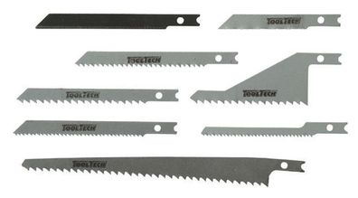 Stichsägeblätter Satz universal 8-teilig Werkzeug Sägeblätter Tooltech 10057
