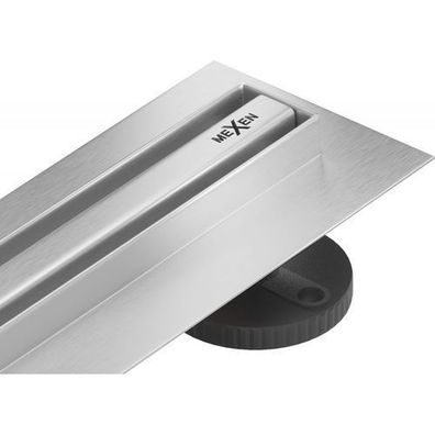 Mexen Flat 360° Slim linearer Duschablauf 110 cm, Chrom - 1041110