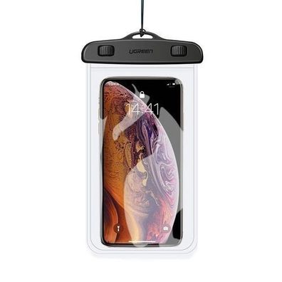 Ugreen wasserdichte Handyhülle LP186 60959 IPX8 für 4-6,5" Smartphones - schwarz