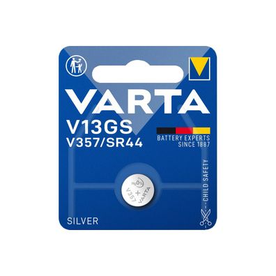 Varta 4176 Professional V13GS SR44 V357 Silber Knopfzelle Batterie Blister