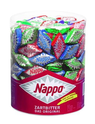 Nappo Zartbitter Nougat 1,32 kg (ca. 177 Stück)