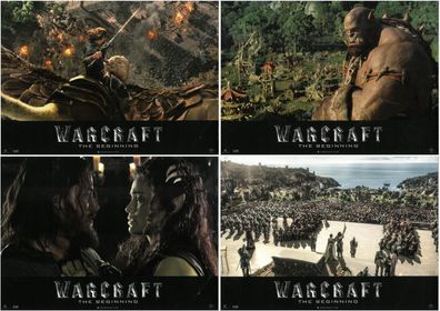 Warcraft: The Beginning - 4 Original Kino-Aushangfotos - Travis Fimmel - Filmposter