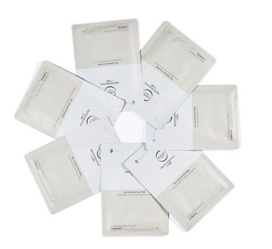IONTO-COMED Bio-Cellulose Masken Set - 7er Kennenlern-Set