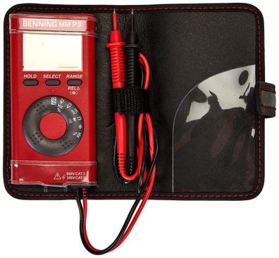 Benning MM P3 Digital-Multimeter Pocketformat Rot