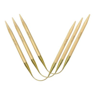 Addi CraSyTrio Bamboo Long 30 cm Rundstricknadeln 4,00 mm bis 8,00 mm