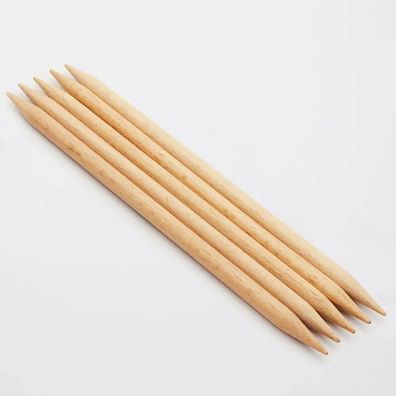 KnitPro Basix Birch Nadelspiel in verschiedenen Stärken und Längen