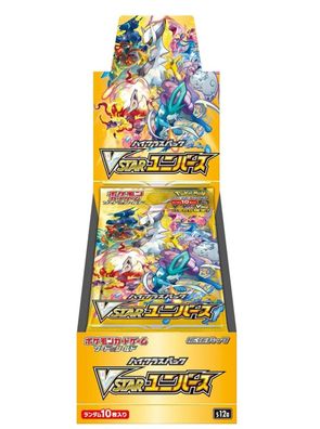 Pokémon Karten VSTAR Universe s12a 10er Booster Display Japanisch OVP