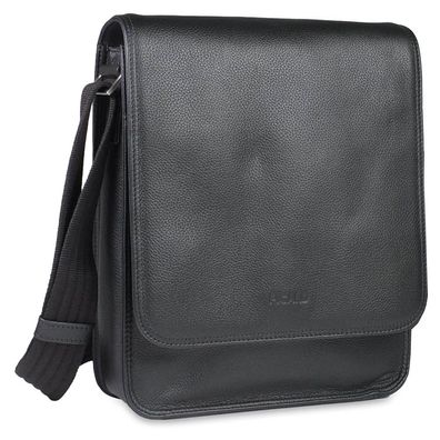 Picard Milano Überschlagtasche 8385, schwarz, Herren