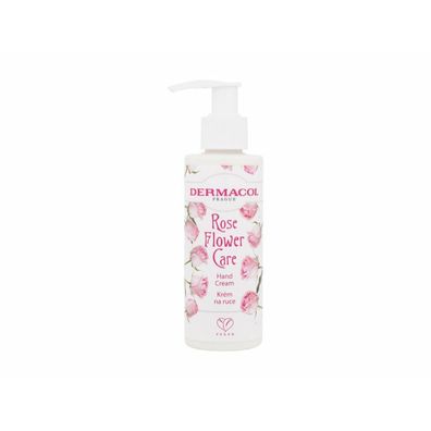 Hand cream with pump Rù?e Flower Care (Hand Cream) 150ml