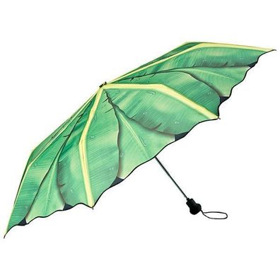 Regenschirme Bananenblatt Taschenschirm Taschenschirme Schirme Schirm Blumen Blume