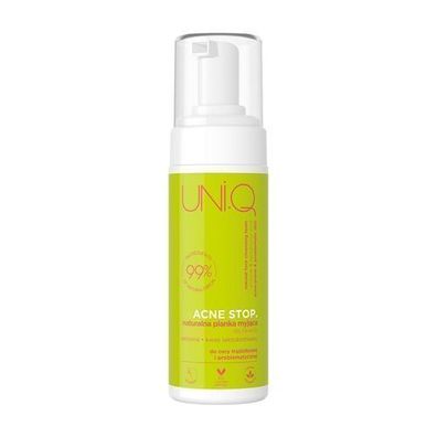 Uni.Q Klarhaut Reinigungsschaum - Natürliche Anti-Akne Formel, 150 ml