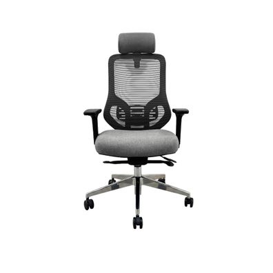 JAN NOWAK Ergonomischer Bürostuhl mit Netzbezug, dunkelgrau, AXIS