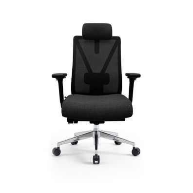 JAN NOWAK Ergonomischer Bürostuhl in Schwarz mit Netzbezug VECTOR