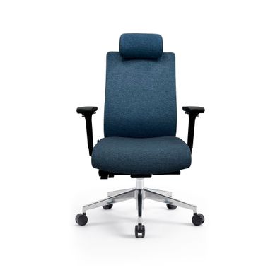 JAN NOWAK Ergonomischer Bürostuhl, dunkelblau, VECTOR